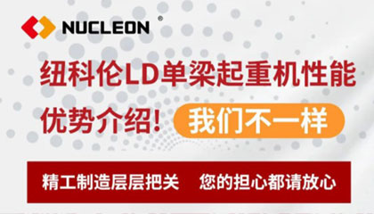 优发国际LD单梁起重机性能优势介绍！我们不一样