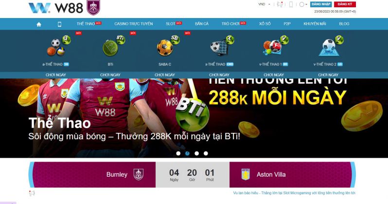 W88 cung cấp giao diện chất lượng cao và đẹp mắt - W88