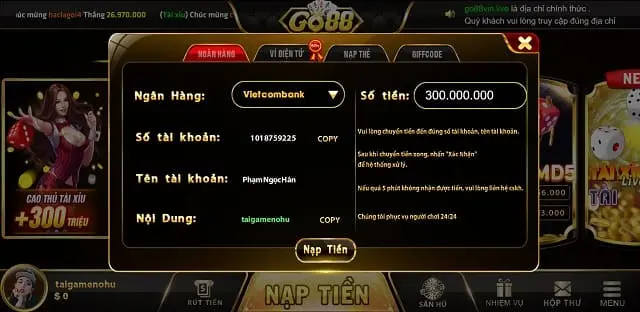 Công ty Vaobo88 Agency cung cấp cho người dùng mới hạn mức tín dụng miễn phí 68000 đô la khi đăng ký - Vaobo88