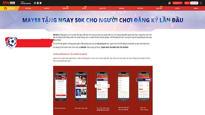 Nạp tiền nhanh chóng vào tài khoản Ok9 79 trực tuyến - Ok9